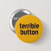 Verschrikkelijke Button (Voorkant /achterkant)