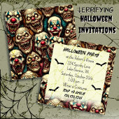 Verschrikkelijke Clowns Halloween Party