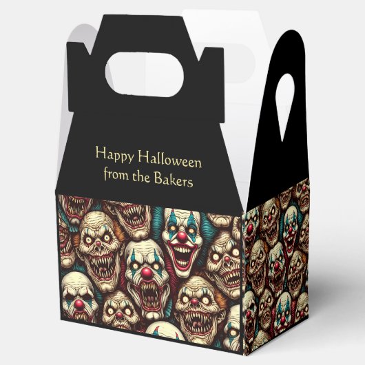 Verschrikkelijke Clowns Halloween Party Bedankdoosjes (Geopend)