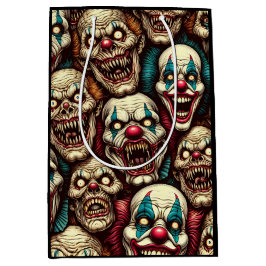 Verschrikkelijke Clowns Halloween Party Medium Cadeauzakje