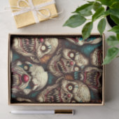 Verschrikkelijke Clowns Halloween Tissuepapier (Geschenk)