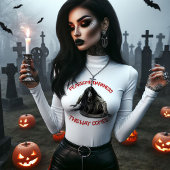 Verschrikkelijke Duisternis Halloween Tri-Blend Shirt