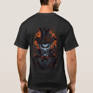 Verschrikkelijke Gotische Monster Hoed Vleermuizen T-shirt