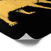 Verschrikkelijke Japanse kat Poster (Hoek)