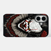 Verschrikkelijke Joker iPhone Case - Angstaanjagen (Achterkant (horizontaal))
