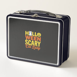 Verschrikkelijke Kat Lady Halloween Ontwerp_1