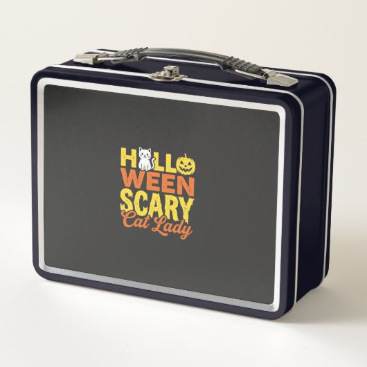 Verschrikkelijke Kat Lady Halloween Ontwerp_1 (Voorkant)