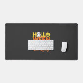 Verschrikkelijke Kattenvrouw Halloween-ontwerp_1 Bureaumat (Keyboard & Muis)