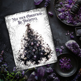 Verschrikkelijke Kerstkaart Bedankkaart