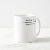 Verschrikkelijke menselijke mok (Voorkant rechts)