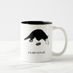 Verschrikkelijke Platypus Coffee Tweekleurige Koffiemok