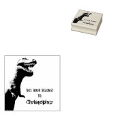 Verschrikkelijke T-Rex - Dit boek is van Rubberstempel (Gestempeld)