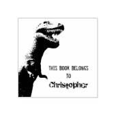 Verschrikkelijke T-Rex - Dit boek is van Rubberstempel (Afrduk)