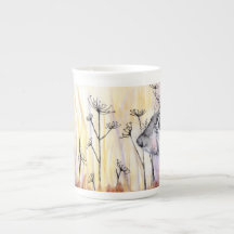 Verschrikte Hare bone china mok