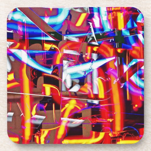 verschrompelde lichten bier onderzetter (Voorkant)