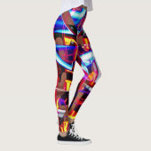 verschrompelde lichten leggings (Rechts)