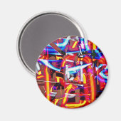 verschrompelde lichten magneet (Voorkant / Achterkant)