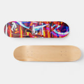 verschrompelde lichten persoonlijk skateboard (Horizontaal)