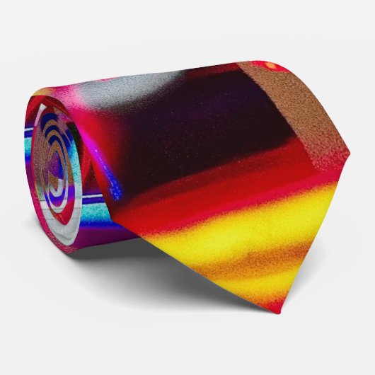 verschrompelde lichten stropdas (Opgerold)