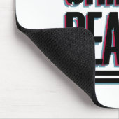 Verschuifde realiteit - Glitch in de tijdlijn Muismat (Hoek)