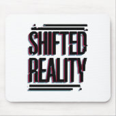 Verschuifde realiteit - Glitch in de tijdlijn Muismat (Voorkant)