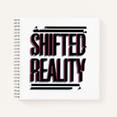 Verschuifde realiteit - Glitch in de tijdlijn Notitieboek (Voorkant)