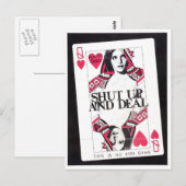 VERSCHUIVEN EN BRIEFKAART AANBIEDEN (Voorkant / Achterkant)