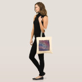 verschuivend symbool in de wolken tote bag (Voorkant (model))