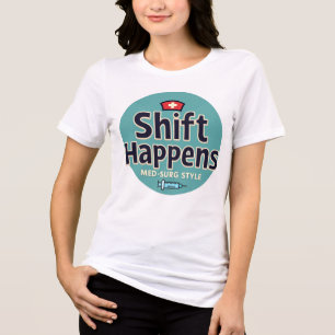 Verschuiving Gebeurd - Med-Surg Style Tri-Blend Shirt