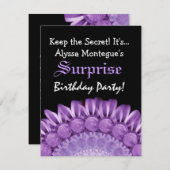 VERSCHUIVING Paardebloemen Aangepaste naam S303 Kaart (Voorkant / Achterkant)