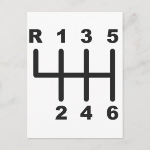 Verschuiving snelheid 6 briefkaart