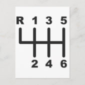 Verschuiving snelheid 6 briefkaart (Voorkant)