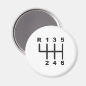 Verschuiving snelheid 6 magneet (Voorkant / Achterkant)