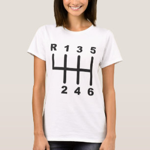 Verschuiving snelheid 6 t-shirt