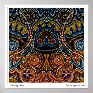 Verschuiving van ideeën - Design van punten door G Poster