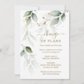 Verschuiving Vrijgezellenfeest plannen uitgesteld Kaart (Voorkant)