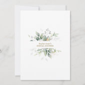 Verschuiving Vrijgezellenfeest plannen uitgesteld Kaart (Achterkant)