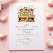 Verse Aankoekels Watercolor Bruidsdouche Kaart