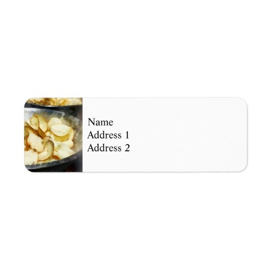 Verse aardappelchips etiket (Voorkant)