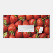 Verse Aardbei uit de Tuin Bureaumat (Keyboard & Muis)