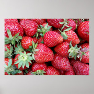 verse aardbeien 2 poster