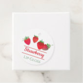 Verse aardbeien Fruit Product String Label (In situ)