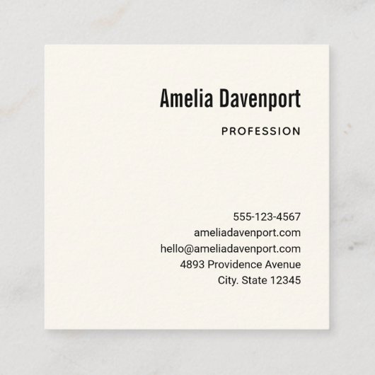 Verse aardbeien in een rieten mand vierkante visitekaartje (Achterkant)