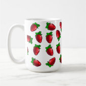 Verse aardbeien koffiemok (Links)