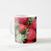 verse aardbeien koffiemok (Voorkant links)