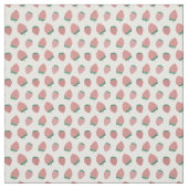 Verse aardbeien patroon stof (Swatch)