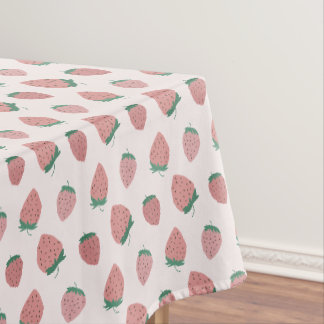 Verse aardbeien patroon tafelkleed