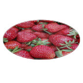 verse aardbeien snijplank (Hoek)