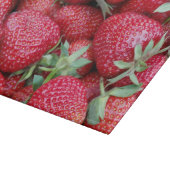 verse aardbeien snijplank (Hoek)