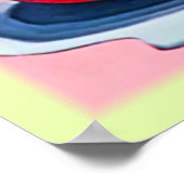 verse aardbeienschaal poster (Hoek)